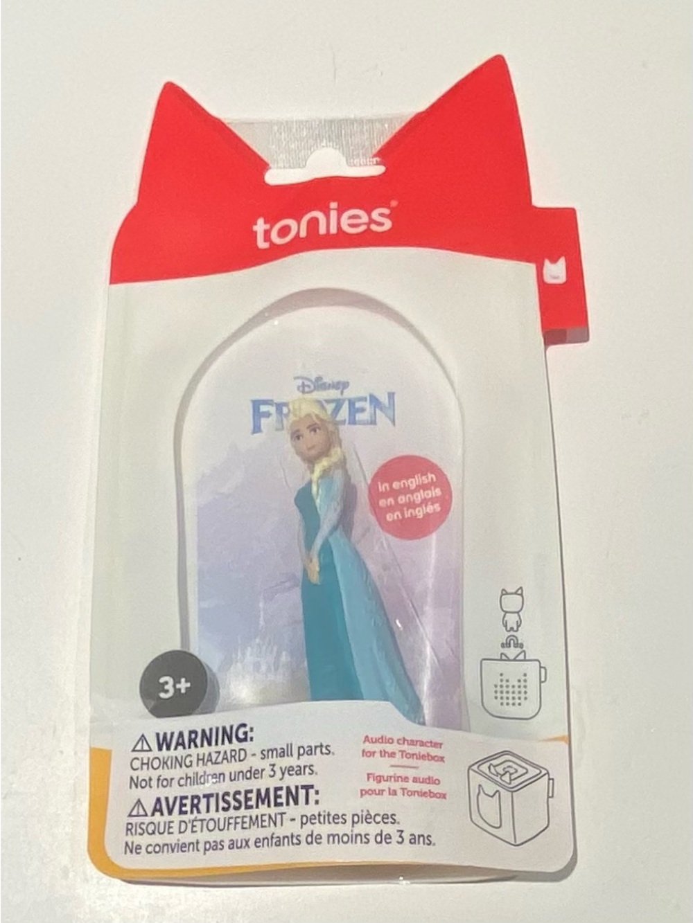 NEW Tonies Disney Frozen Elsa Audio Figure NWT Tonies box Songs & Stories Play